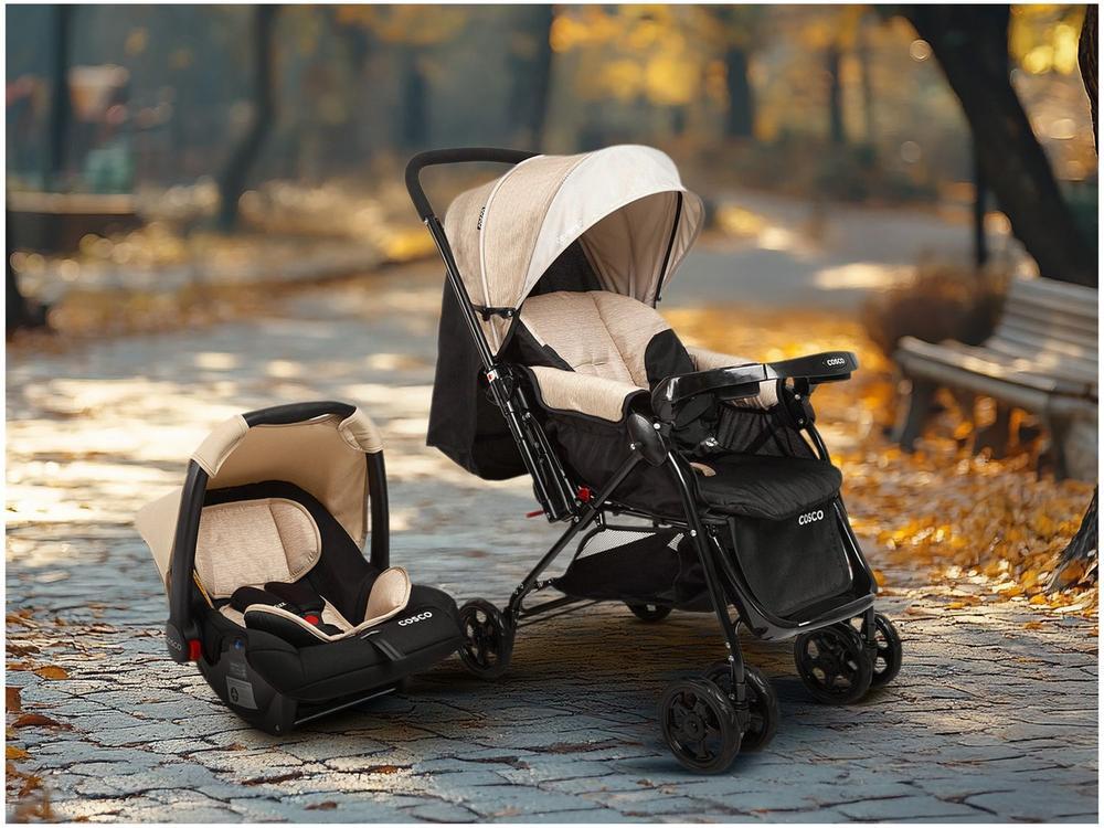 Carrinho de Bebê com Bebê Conforto Cosco Kids - 2