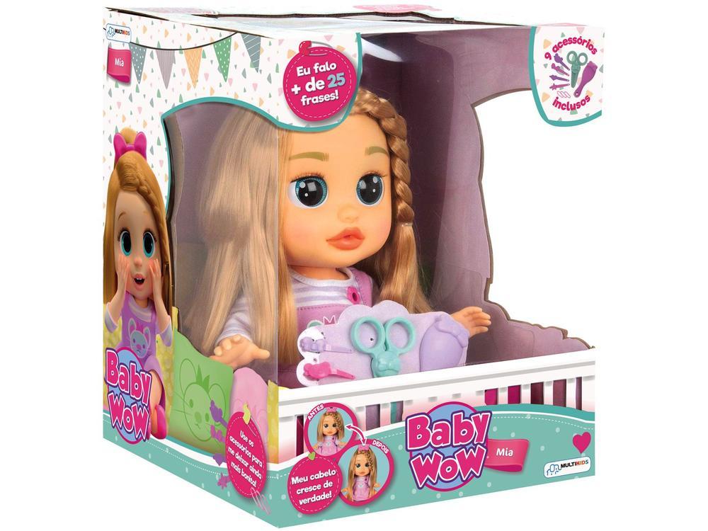 Boneca Baby Wow Mia com Acessórios Multikids - 3
