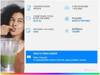 Liquidificador Philips Walita Serie 5000 RI2240/91 Preto 5 Velocidades + Pulsar 1200W - 2