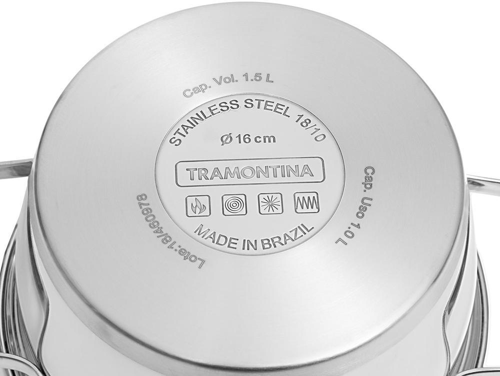 Jogo de Panelas Tramontina Allegra Inox - 9