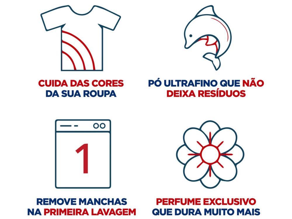 Sabão em Pó Omo Lavagem Perfeita 1,6kg - 8