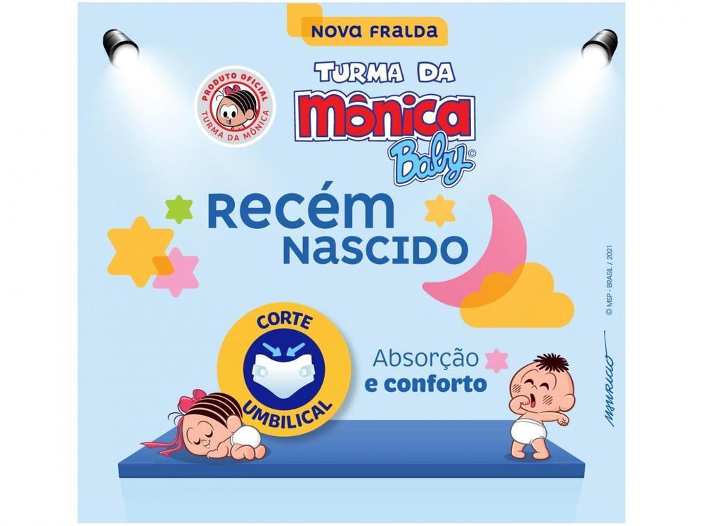 Fralda Turma da Mônica Baby Tam. RN até 4,5kg - 13