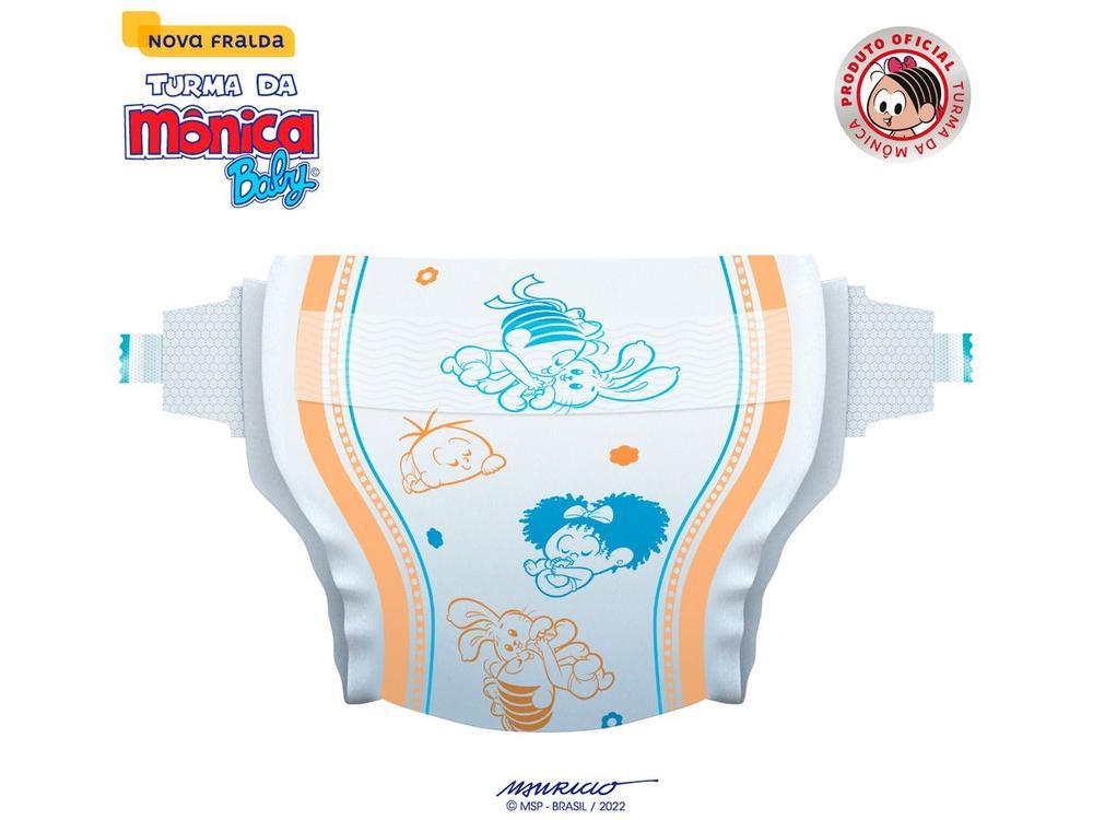 Fralda Turma da Mônica Baby Tam. RN até 4,5kg - 6