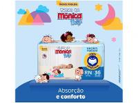Fralda Turma da Mônica Baby Tam. RN até 4,5kg - 12