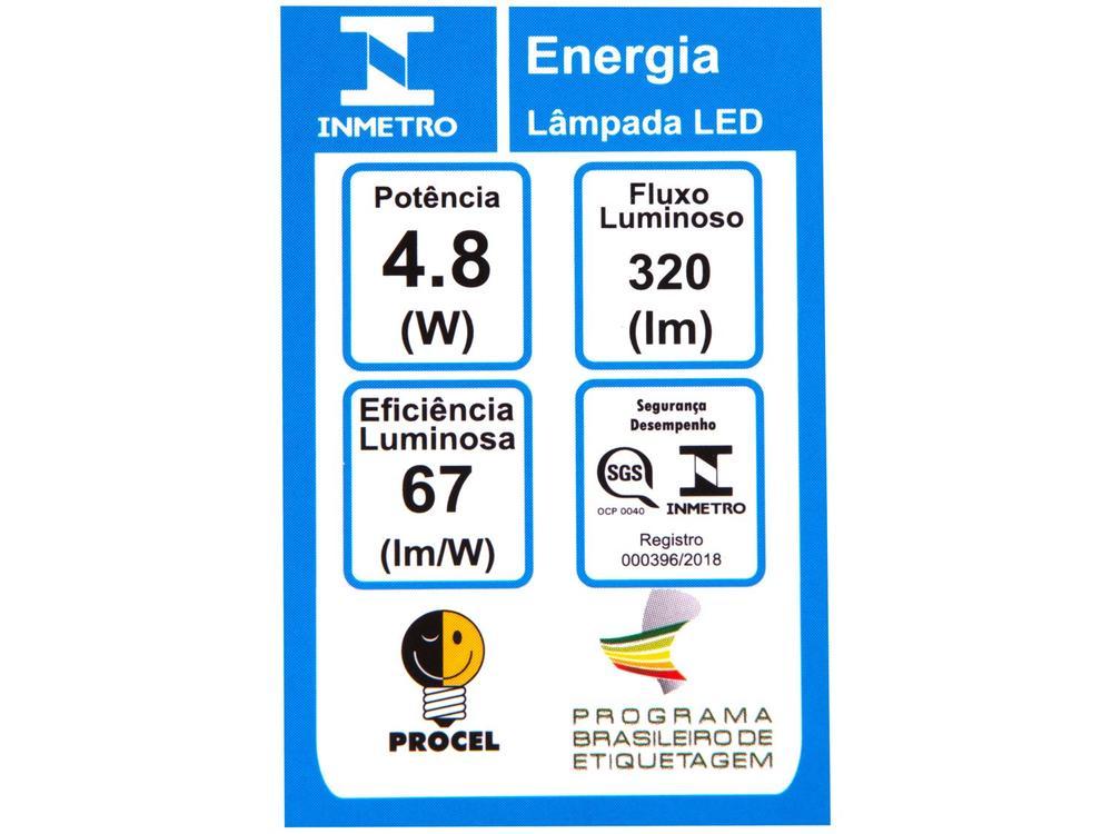 Lâmpada de LED Elgin Amarela GU10 4,8W - 6