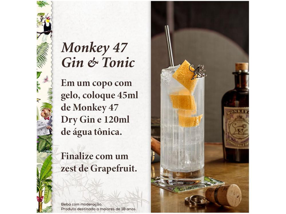 Gin Monkey 47 Dry Alemão 500ml - 7