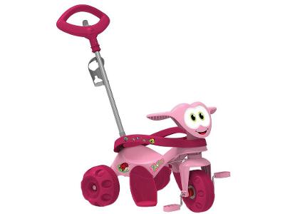 Triciclo Infantil Zootico com Empurrador 