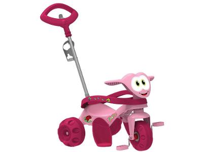 Triciclo Infantil Zootico com Empurrador 