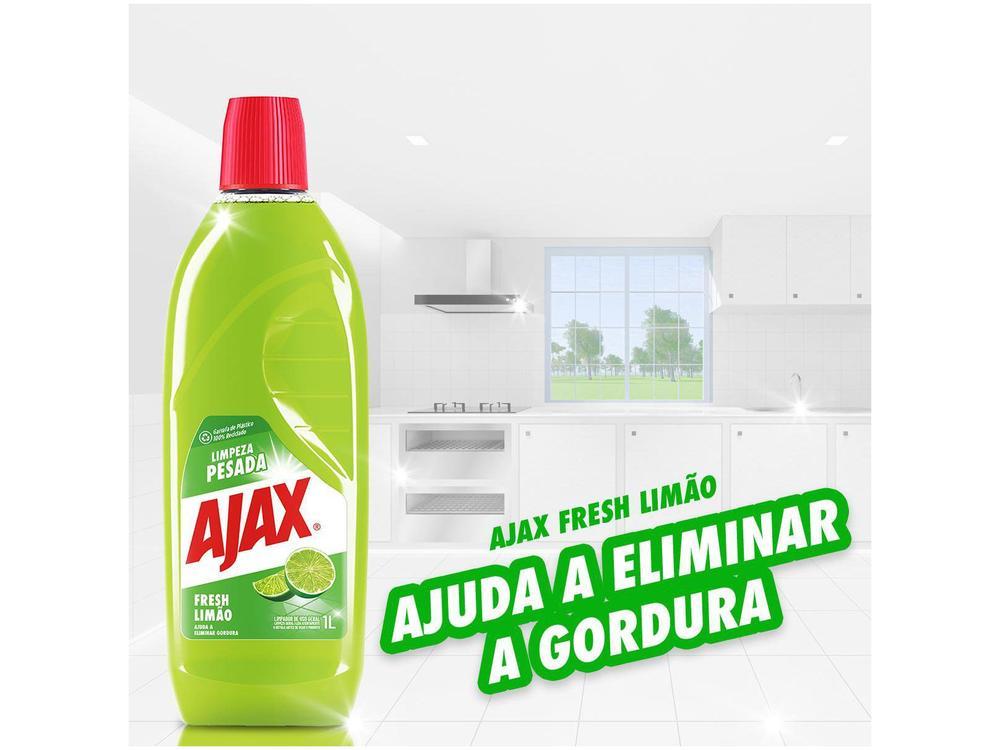 Limpador Multiuso Concentrado Ajax Fresh Lemon - 4