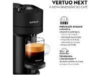 Cafeteira Nespresso Vertuo Next Preto Fosco - 7