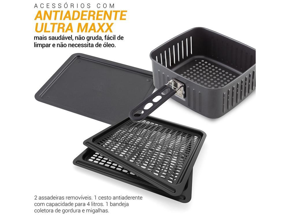 Air Fryer Philco Oven PFR2200P Preto 12L com Forno e Timer - 14