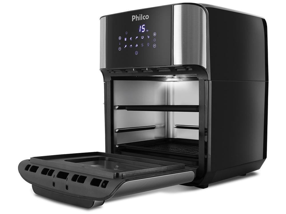 Air Fryer Philco Oven PFR2200P Preto 12L com Forno e Timer - 16