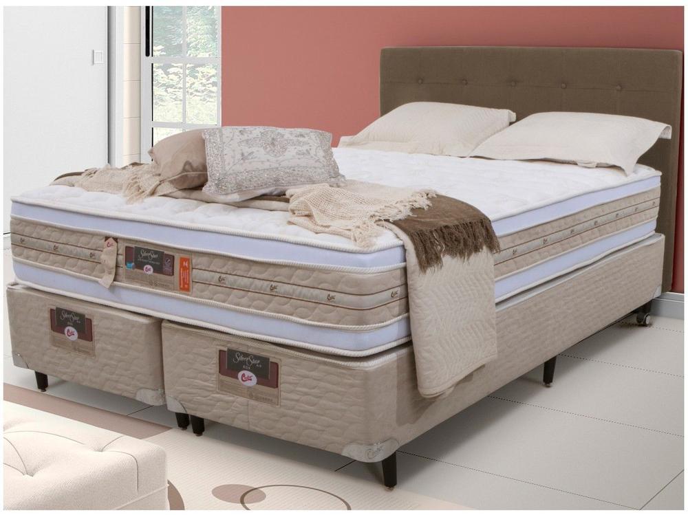 Colchão Queen Castor Mola Pocket 34cm de Alt. Silver Star - 5