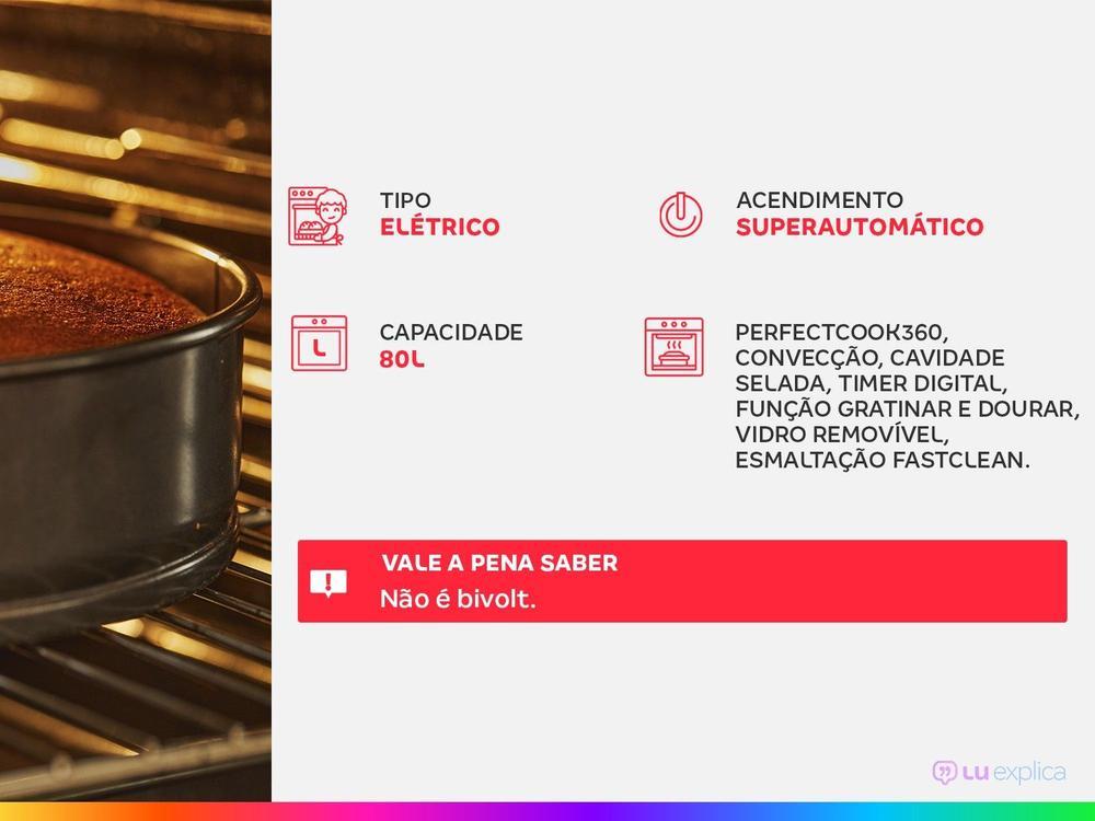 Forno Elétrico de Embutir Electrolux com Dourador - 2