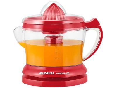 Espremedor de Frutas Mondial Red Premium E-23 30W 1,25L Vermelho