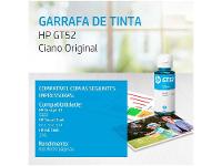 Garrafa de Tinta HP Ciano GT52 Original - 2