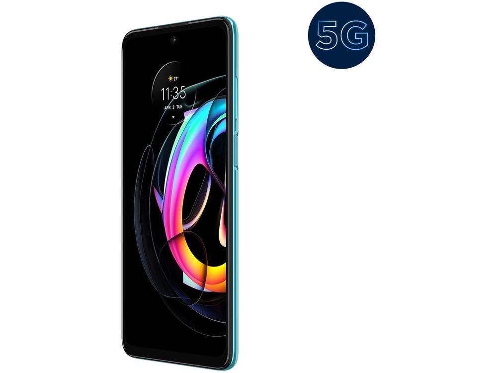 Smartphone Motorola Edge 20 Lite 128GB Verde 5G 6GB RAM Tela 6,7” Câm. Tripla + Selfie 32MP - 5