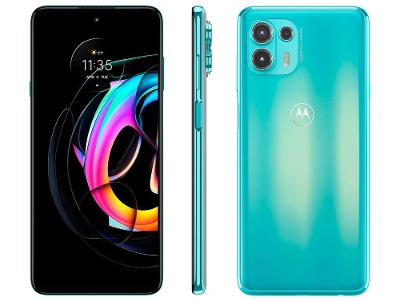 Smartphone Motorola Edge 20 Lite 128GB Verde 5G 6GB RAM Tela 6,7” Câm. Tripla + Selfie 32M