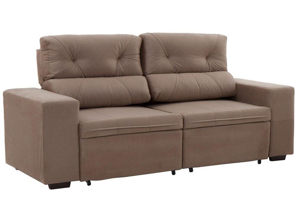 Conjunto de Sofás 2 e 3 Lugares Retrátil e - 6