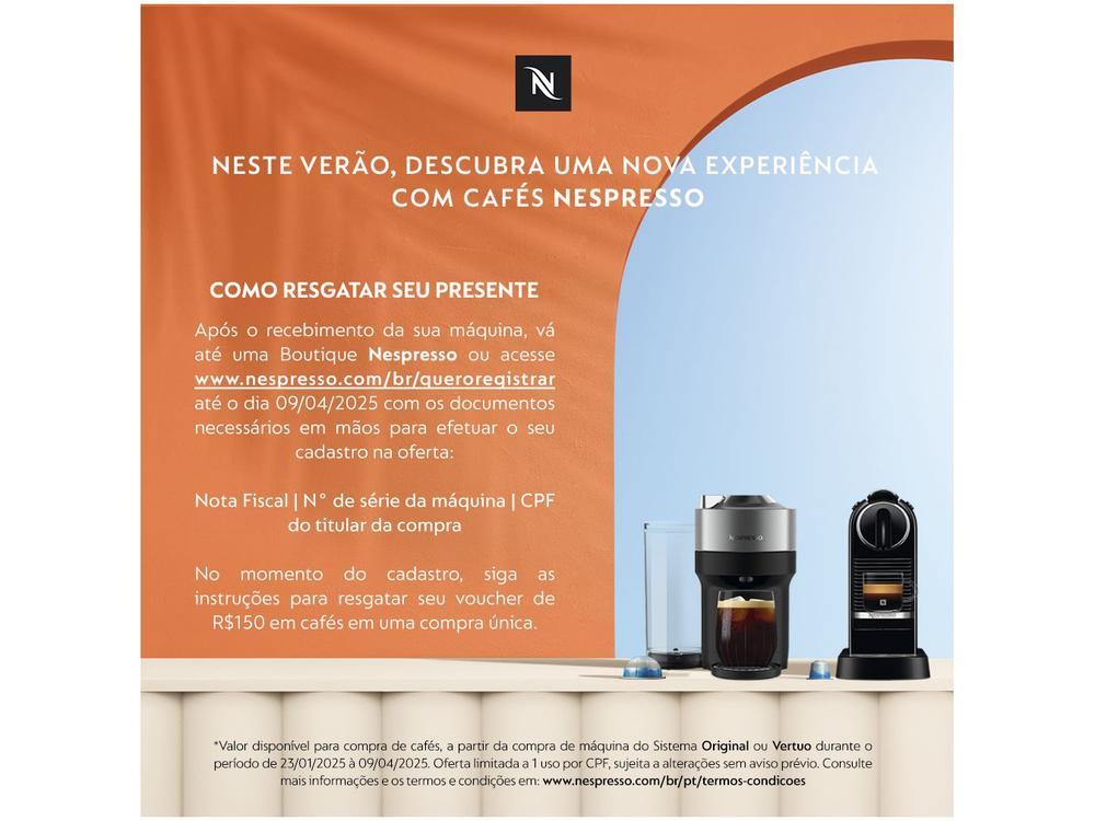 Cafeteira Nespresso Essenza Mini Vermelha - 28