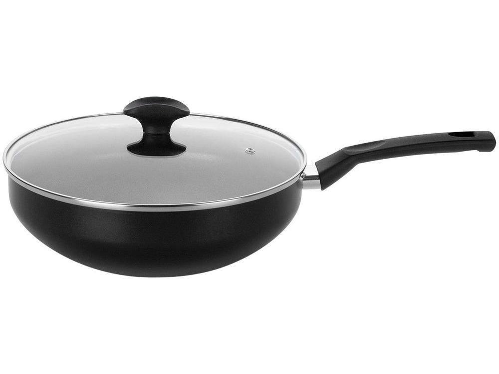 Frigideira Wok Antiaderente Multiflon de Alumínio - 1