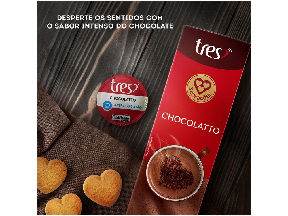 Cápsula Chocolatto TRES 3 Corações 10 Cápsulas - 4