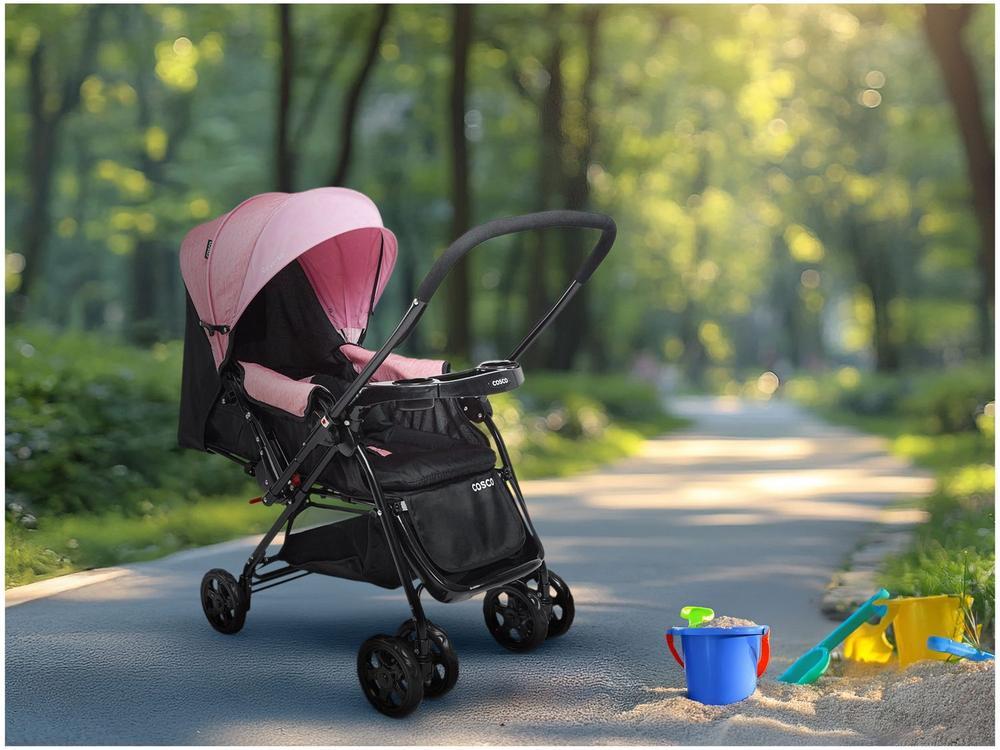 Carrinho de Bebê com Bebê Conforto Cosco Kids - 2