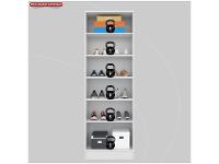 Sapateira 2 Portas 5 Prateleiras Demóbile - 16