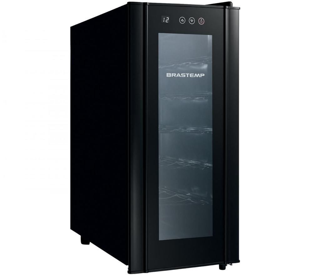 Adega Climatizada Brastemp 12 Garrafas com Painel Touch All Black BZC12 B Preto - 2