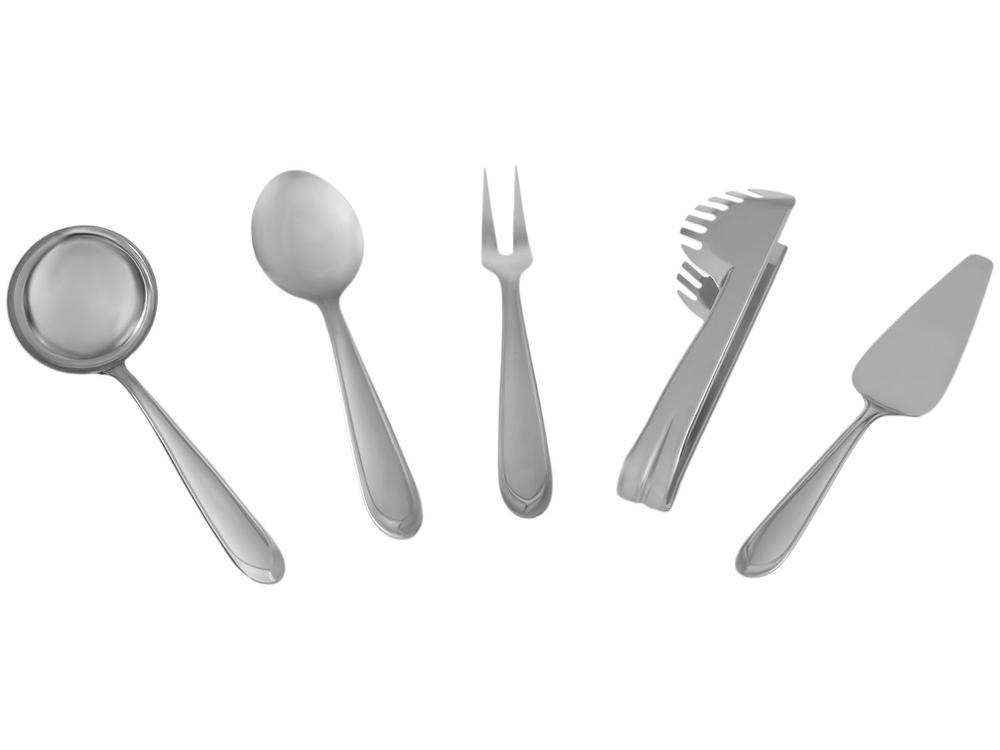 Jogo de Utensílios Inox 5 Peças  - 1