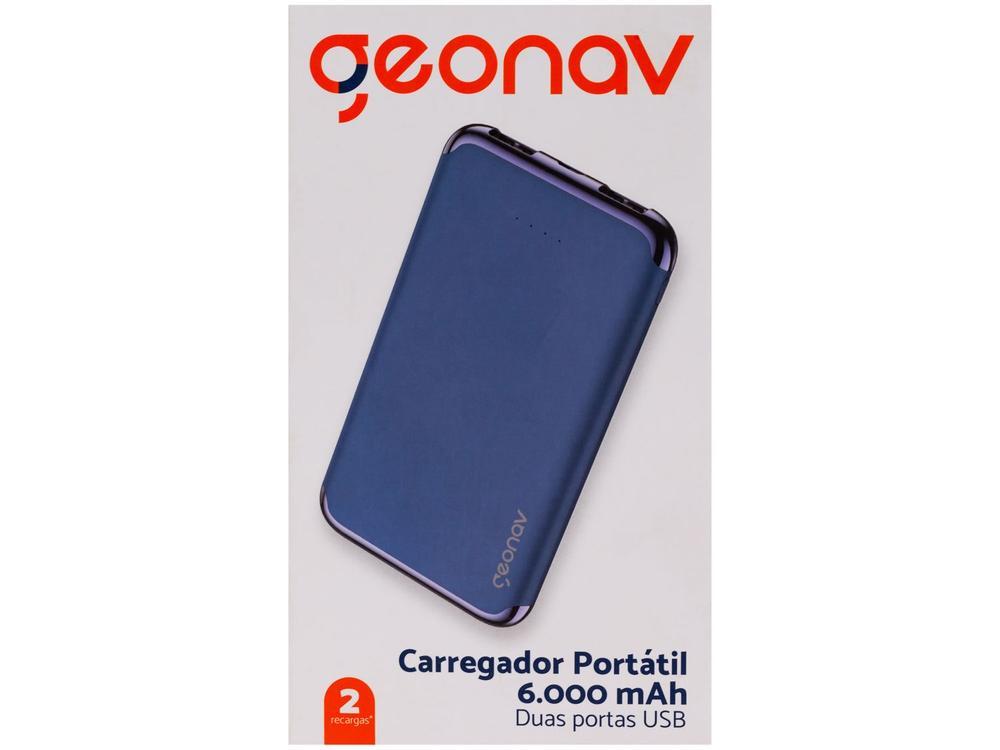 Carregador Portátil/Power Bank Geonav 6000mAh - 8