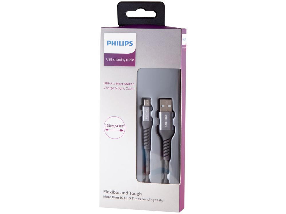 Cabo Micro USB 1,25m Philips - 5