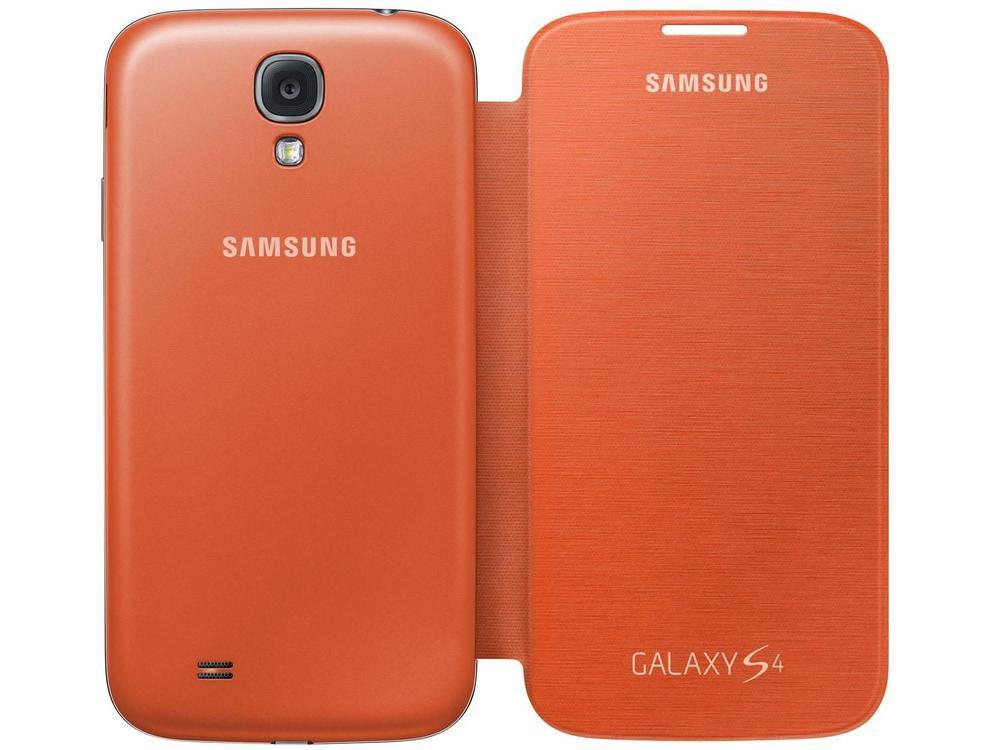 Capa Protetora Flip Cover para Galaxy S4 - 5