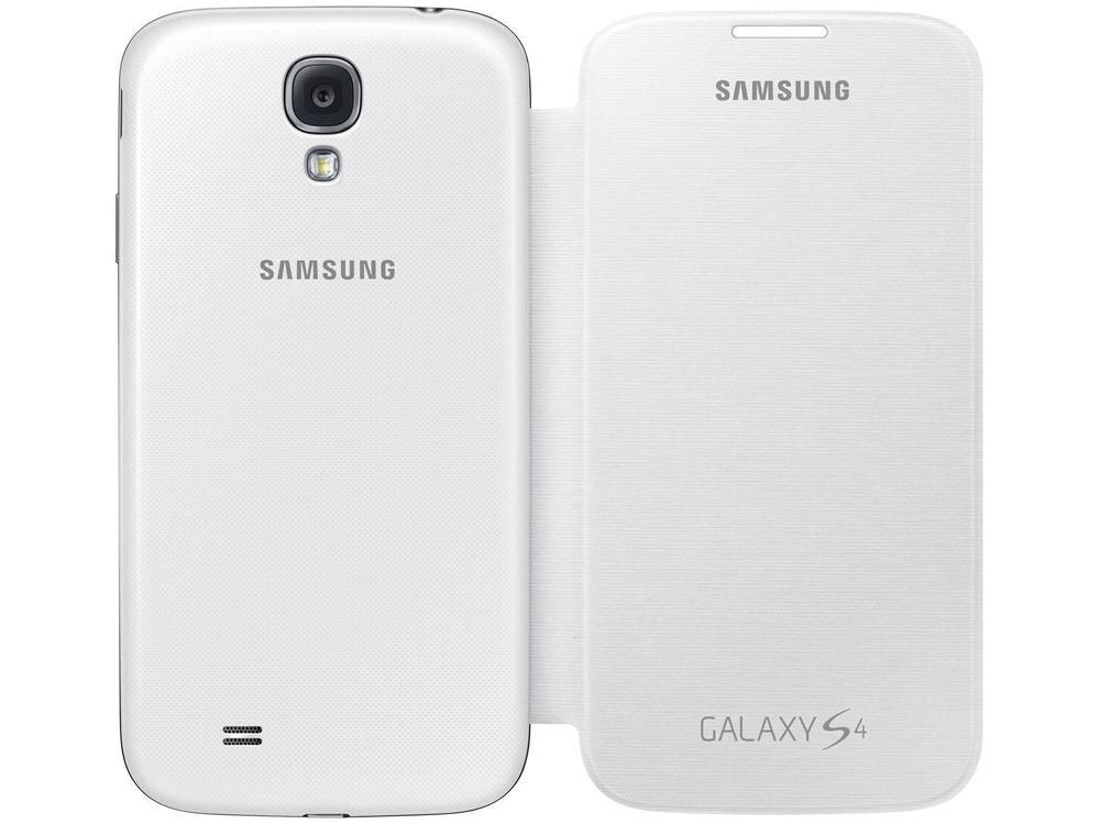 Capa Protetora Flip Cover para Galaxy S4 - 5