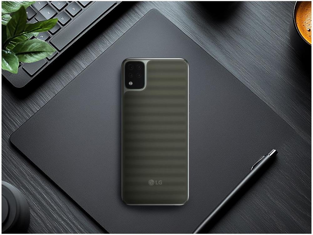 Smartphone LG K52 64GB Verde 4G Octa-Core 3GB RAM Tela 6,6” Câm. Quádrupla + Selfie 8MP Dual Chip - 5