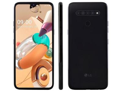 Smartphone LG K41S 32GB Preto 4G Octa-Core 3GB RAM Tela 6,55” Câm. Quádrupla + Selfie 8M