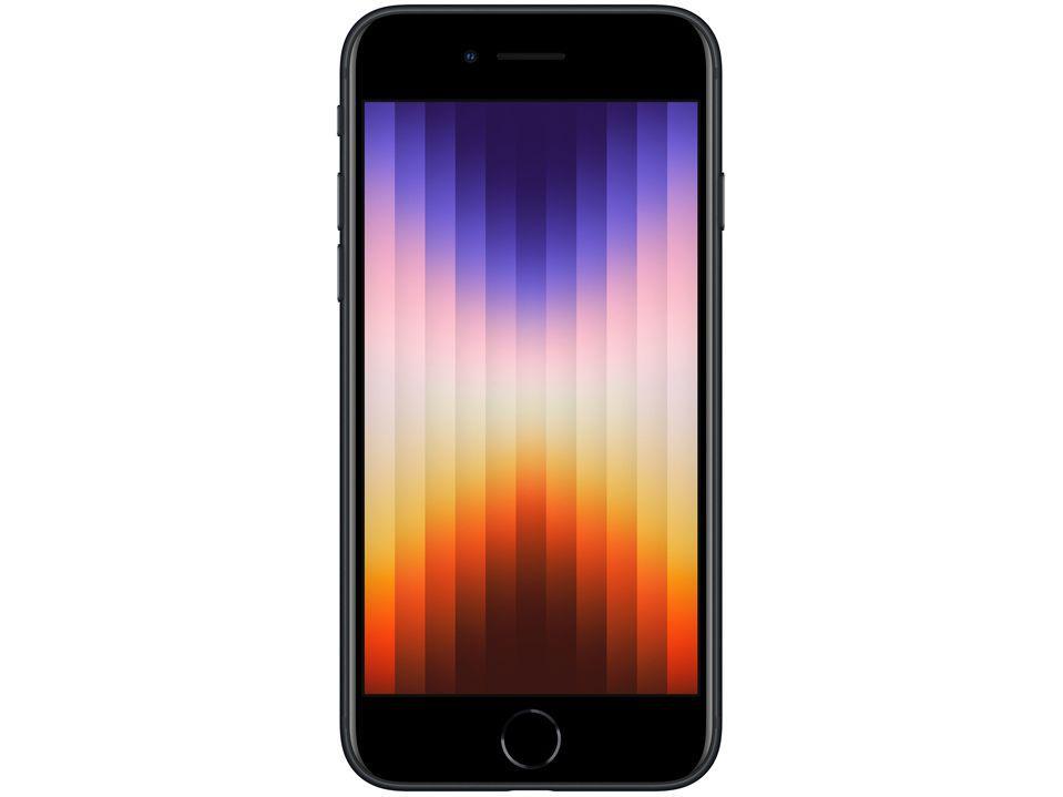 Apple iPhone SE 3ª geração 64GB Meia-noite 4,7” - 2