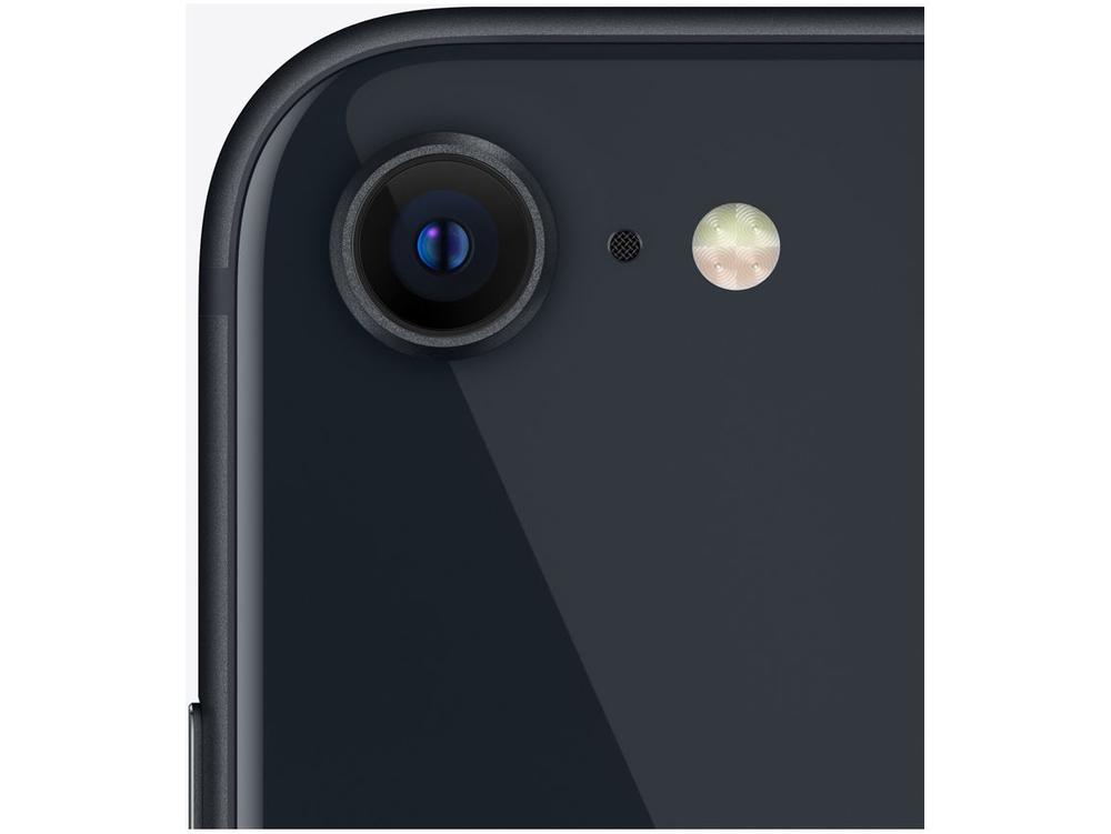 Apple iPhone SE 3ª geração 64GB Meia-noite 4,7” - 4