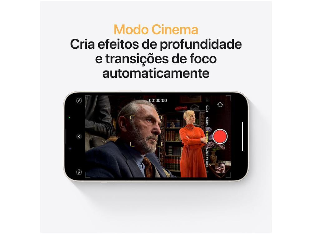 Apple iPhone 13 128GB Estelar Tela 6,1” 12MP - 7