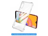 Capa de Celular para A01 Plástico Anti-Impacto - 2