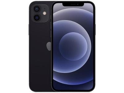 iPhone 12 Apple 256GB Preto Tela 6,1”