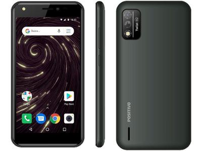 Smartphone Positivo Twist S509 32GB Cinza 4G Octa-Core 1GB RAM Tela 5” Câm. 8MP + Selfie 5M