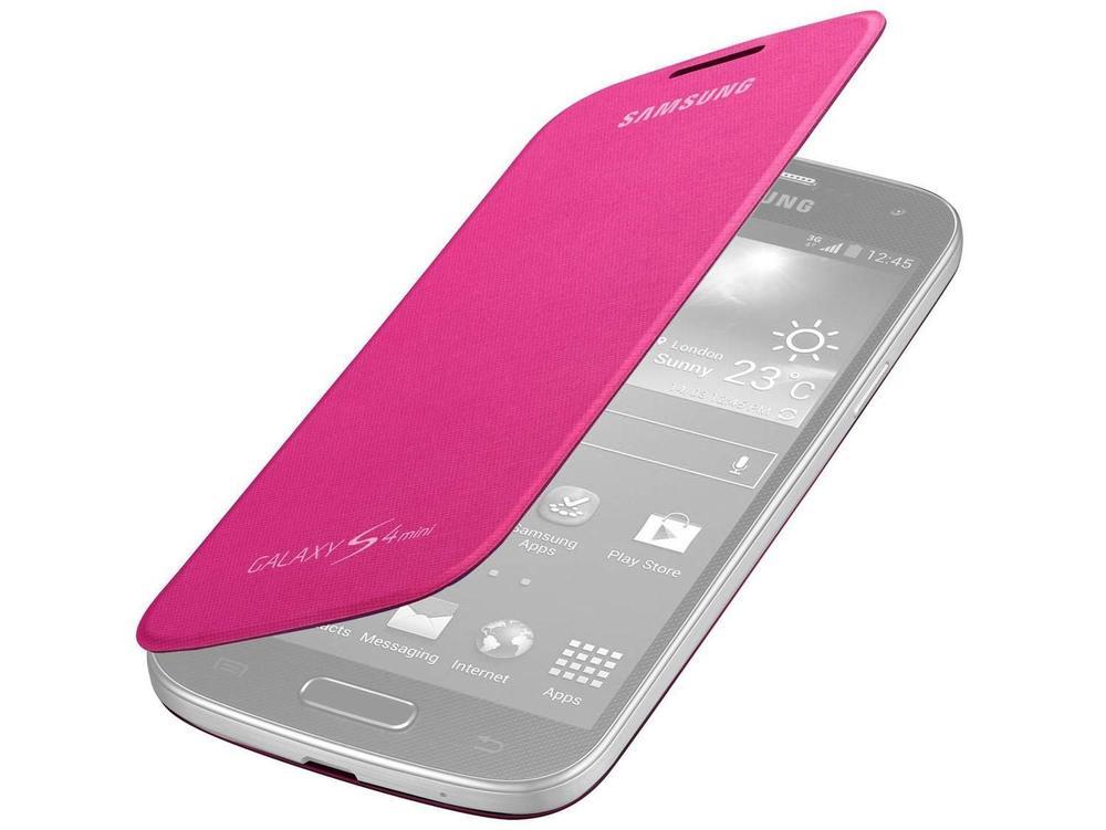 Capa Flip Cover para Galaxy S4 Mini - 1