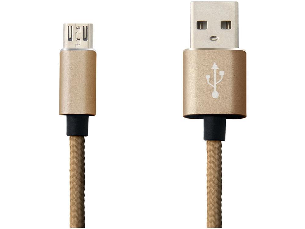 Cabo Micro USB 2m Easy Mobile - 1