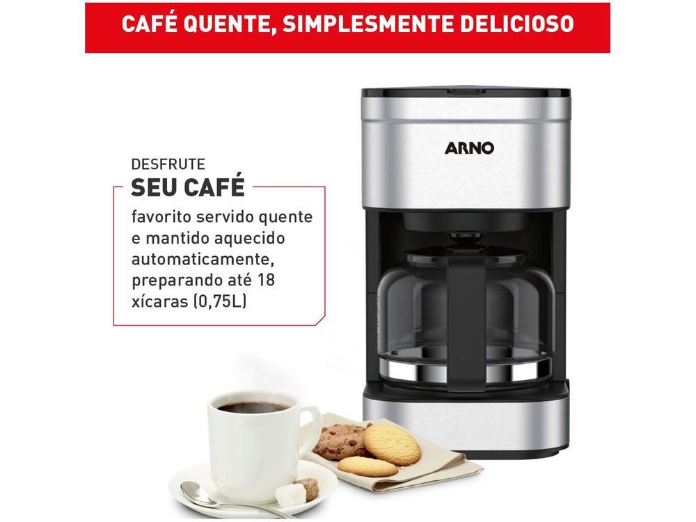 Cafeteira Filtro Arno Preferita Inox 750ml - 4