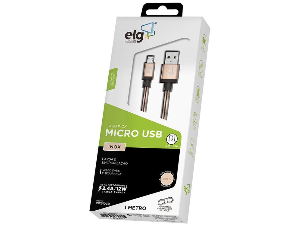 Cabo Micro USB 1m ELG Inox - 2