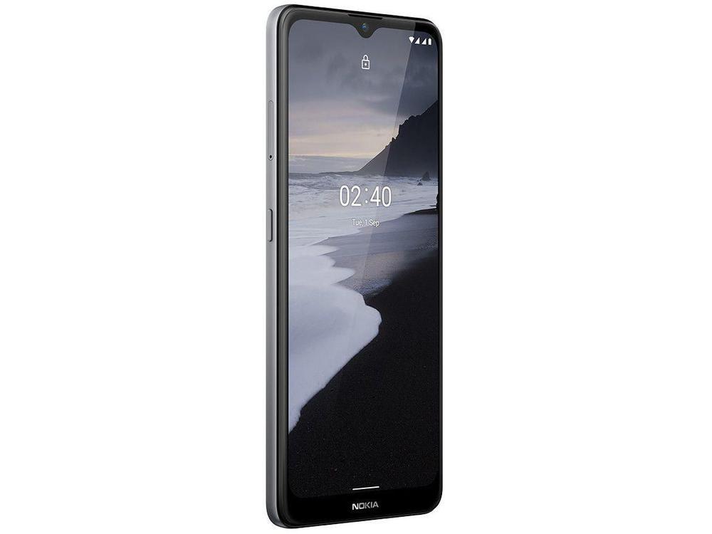 Smartphone Nokia 2.4 64GB Cinza 4G Octa-Core 3GB RAM Tela 6,5” Câm. Dupla + Selfie 5MP - 6