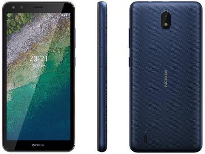 Smartphone Nokia C01 Plus 32GB Azul 4G Octa-Core 1GB RAM Tela 5,45” Câm. 5MP + Câm. Selfie 5M