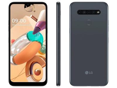 Smartphone LG K41S 32GB Titânio 4G Octa-Core 3GB RAM 6,55” Câm. Quádrupla + Selfie 8M