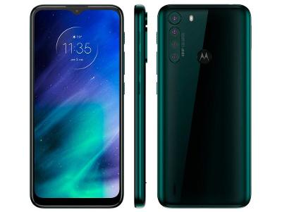 Smartphone Motorola One Fusion 64GB Verde - Esmeralda 4G 4GB RAM Tela 6,5” Câm. Quádrupl
